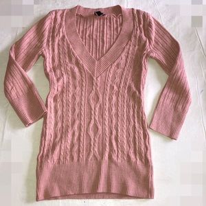 Bebe Stretch V neck sweater